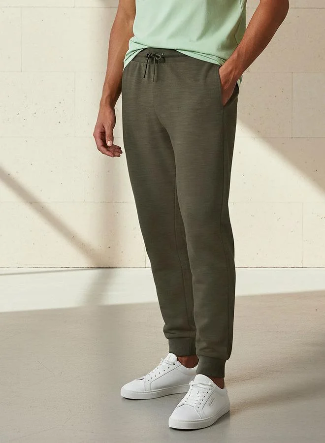كابا Men Regular Fit Joggers with Drawstring Waist